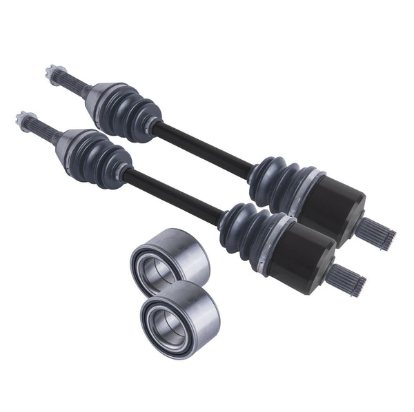 Polaris Sportsman Front Cv Axles & Wheel Bearings Set