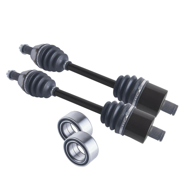 Polaris Sportsman Xp Rear Cv Axles & Wheel Bearings Set 550 / 850