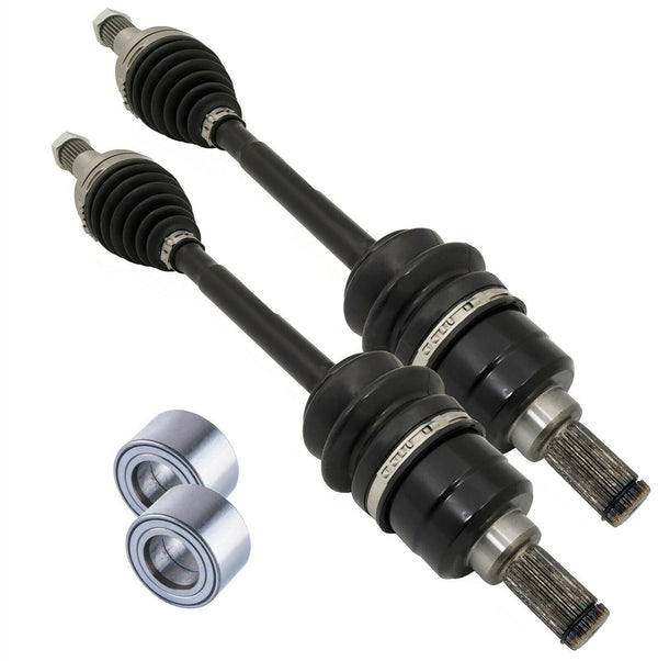 Yamaha Grizzly 700 Rear Cv Axles & Wheel Bearings Set 2Ud-2531H-00-00