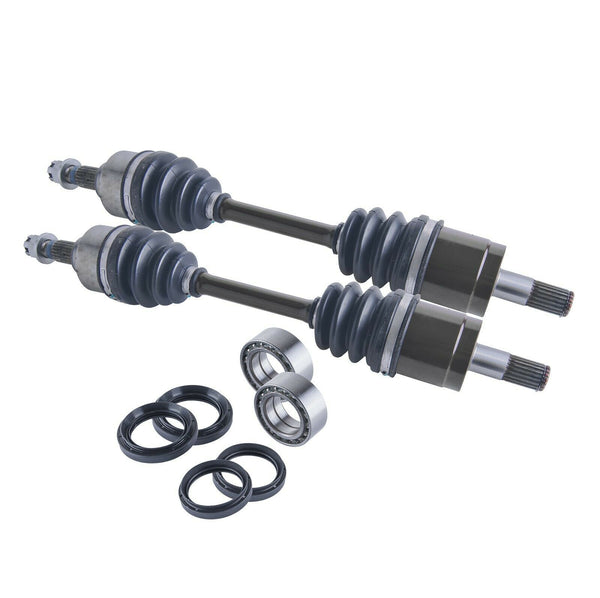 Honda Front Cv Axles Wheel Bearings & Seals Set Trx 420