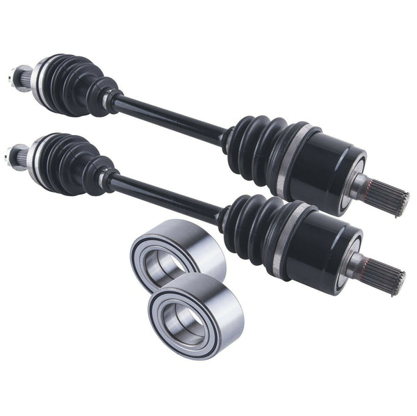 Honda Fourtrax Rancher Irs Front Cv Axles & Wheel Bearings Set 420 Irs