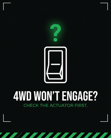 Tech Tuesday Tip: 4WD Won’t Engage?