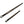 E-Z-Go Splined Rear Axle Set Assembly Kit Rxv Electric 620341 620337