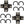 Suzuki Ozark/Eiger/King Quad/Quadsport Rear Driveshaft U-Joint Set 27200-38810