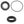 Suzuki 250 Ozark Rear Axle Carrier Bearing And Seal Kit