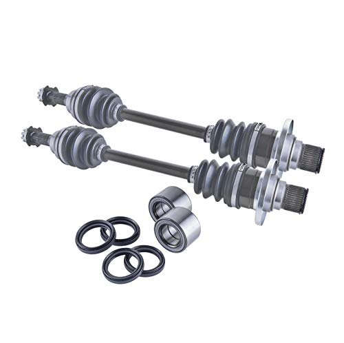 Suzuki King Quad 450 / 500 / 700 / 750 Rear Cv Axles Wheel Bearings & Seals Set