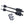 Bobcat 3400 Series Rear Cv Axle And Wheel Bearing Set Diesel Xl / Diesel