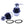Honda Trx 250 Ex / X Lower Ball Joint Set 51355-Hn6-005