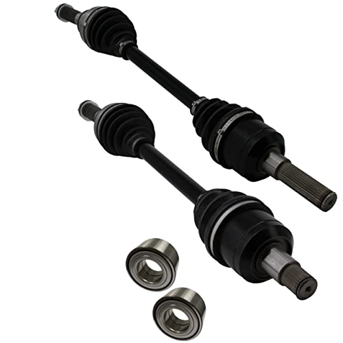 Kawasaki Mule Pro Rear CV Axles & Wheel Bearings Set 59266-0049 59266-0050