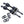 Kawasaki Bayou Front Cv Axles & Wheel Bearings Set 300 / 400