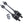 Bobcat 3400 Series front left right cv axles & wheel bearings set