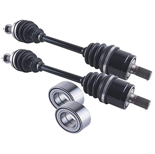 Honda TRX 420 500 520 Rear CV Axles Wheel Bearings & Seals Set