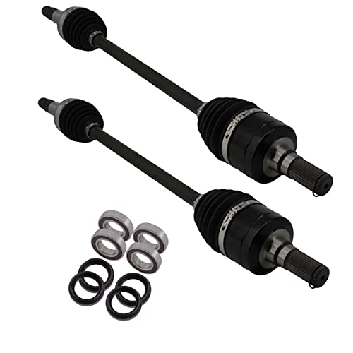 Yamaha Wolverine X4 / X2 Rear Cv Axle & Wheel Bearing Set Bar-2531H-00-00