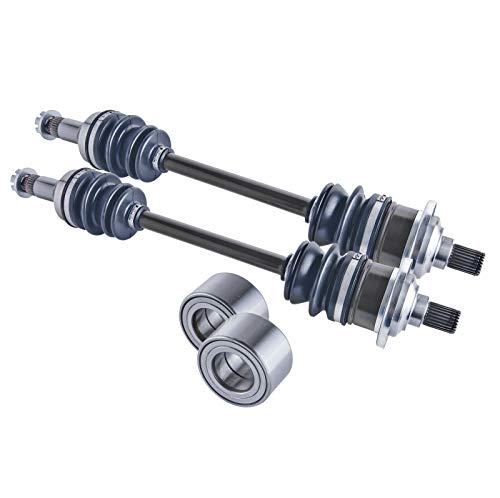 Arctic Cat Atv 400 / 500 Front Cv Axles & Wheel Bearings Set 1502-344