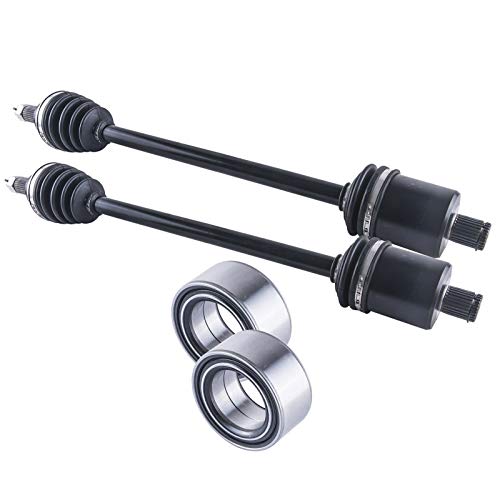 Polaris Rzr Rear Cv Axles & Wheel Bearings Set 1000 Xp