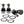 Polaris Upper And Lower Ball Joint Kit 7082557 7082422