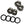 Honda Front & Rear Wheel Bearings Kit Pioneer 500 / 700