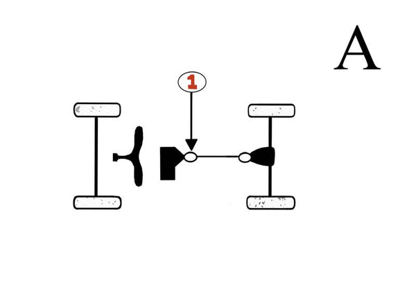 Polaris Phoenix / Sawtooth Rear Driveshaft U-Joint Set 200