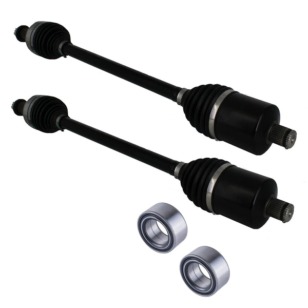 Polaris front cv axles & wheel bearings set RZR XP / Xpedition 1336984 2211710