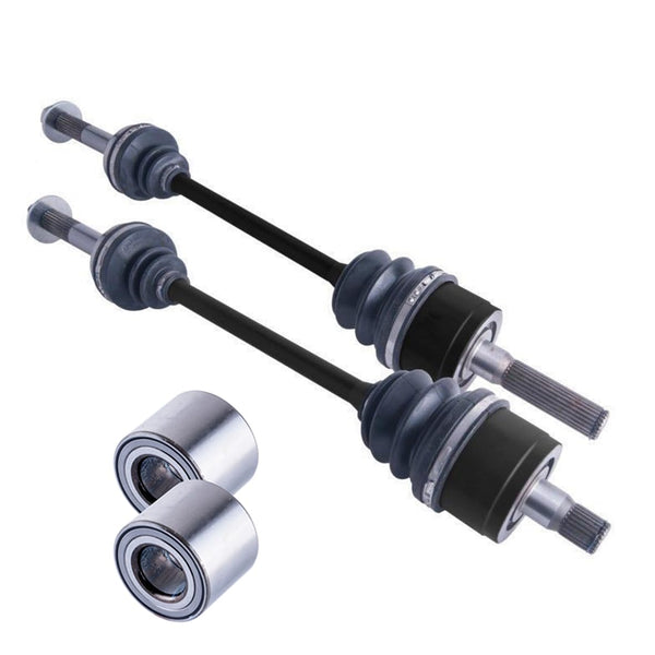 Kawasaki Teryx Rear Cv Axles & Wheel Bearings Set 750 2 Seater