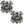 Honda TRX 420 Front Wheel Axle Hubs 44615-HP5-600