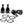 Polaris ATV / UTV Upper And Lower Ball Joint Kit 7061220
