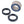Kawasaki  Front Wheel Bearing & Seals Bayou / Prairie