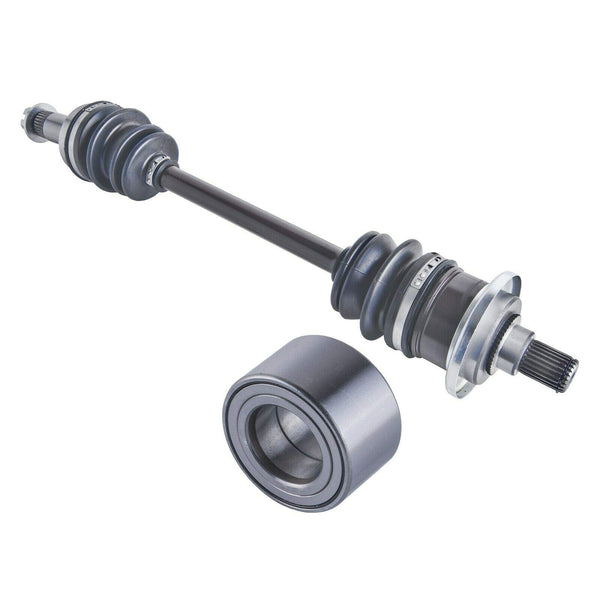 Arctic Cat Atv 400 / 500 / 650 / 700 / 1000 Front Left Cv Axle & Wheel Bearing