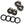 Honda Front & Rear Wheel Bearings Kit Pioneer 500 / 700