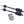 Bobcat 3400 Series Rear Cv Axle And Wheel Bearing Set Diesel Xl / Diesel