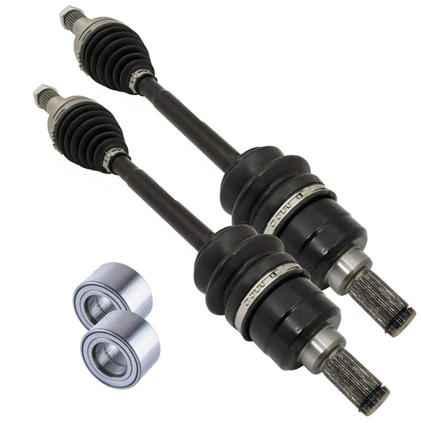 Yamaha Grizzly 700 Rear Cv Axles & Wheel Bearings Set 2Ud-2531H-00-00