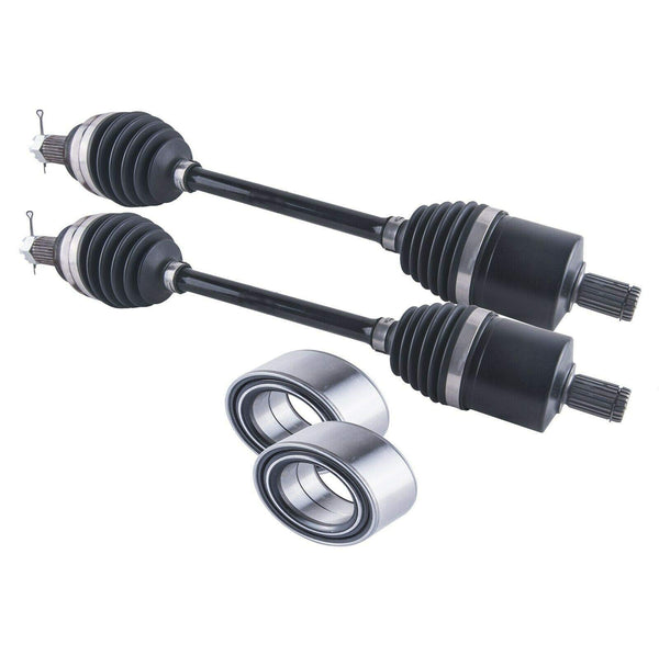 Polaris Front Cv Axles & Wheel Bearings Set Sportsman / Scrambler