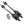 Bobcat 3400 Series front left right cv axles & wheel bearings set