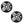Yamaha Front Wheel Axle Hubs Big Bear 350 / Kodiak 400 3Hn-25111-02-00