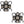 Kawasaki Prairie / Brute Force / V Force Rear Driveshaft U-Joint Set