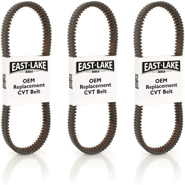 Can Am UTV Carbon Fiber Drive Belt Pack of 3  417300383