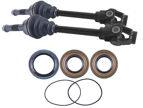 Polaris Front Cv Axles & Differential Seal Kit Magnum / Expedition