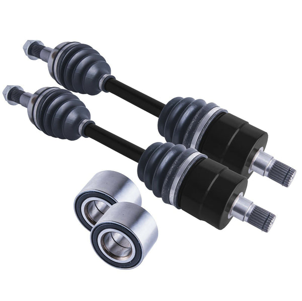 Can Am Rear Cv Axles & Wheel Bearings Set Outlander / Renegade