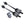 Can Am Maverick Rear Cv Axles & Wheel Bearings Set 1000