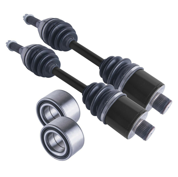 Polaris Rear Cv Axles & Wheel Bearings Set Sportsman