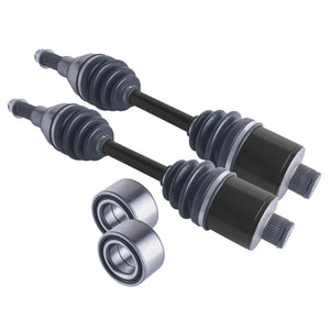 East Lake Axle Polaris Atv Rear Cv Axles & Wheel Bearings Set