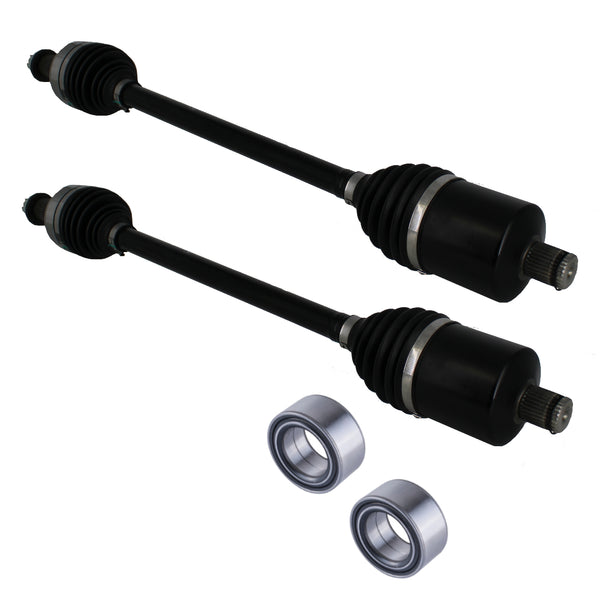 Polaris front cv axles & wheel bearings set RZR XP / Xpedition 1336984 2211710