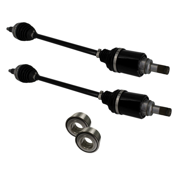 Honda Pioneer 1000 LTD/Deluxe Front Axles and Wheel Bearing Set