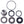 Honda Trx 450 Front Differential Bearing & Seal Kit