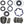 Polaris RZR XP 1000 Front Differential Rebuilt Kit 1333538 1333791 1334181 1337144