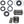 Polaris Front Differential Rebuilt Kit 1333877 1334141 1334183 1334305 1334363