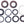 Honda Rear Differential Seal Kit Trx 300 Ex