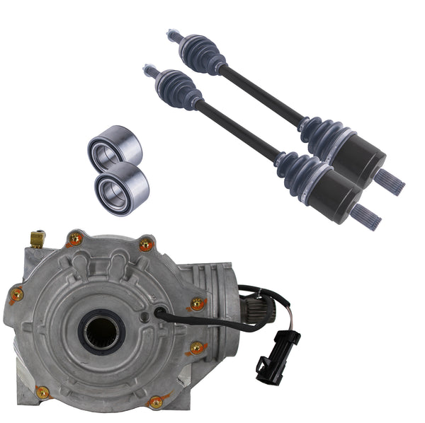 Polaris Ranger 570 Midsize Front Differential Axles & Wheel Bearings Bundle