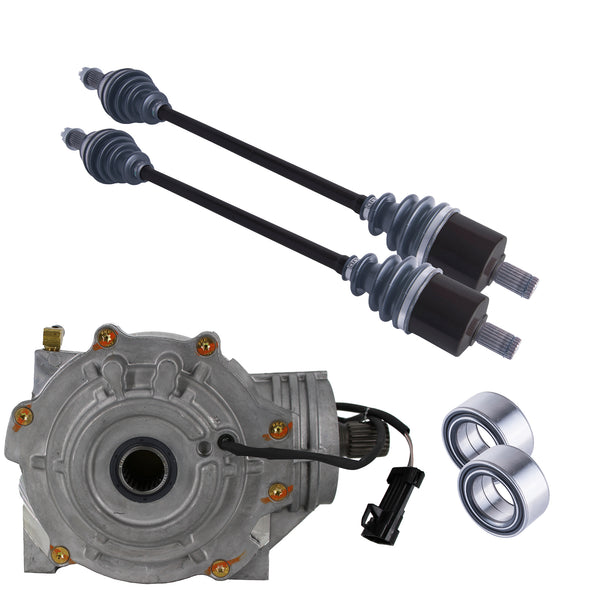 Polaris RZR 900 64" Front Differential Axles & Wheel Bearing Bundle 2011 -2013