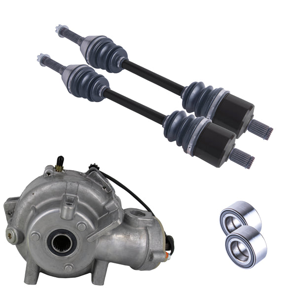 Polaris Sportsman Front Differential Axle & Wheel Bearings Bundle